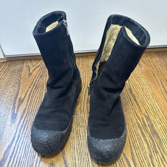 Bally Guard II Black Suede Leather Shearling-Lined Booties EU 36  Sz 5.5 US $680 - Picture 7 of 11